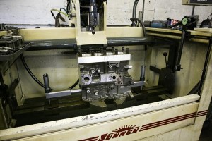 close-shot-engine-block-in-sunnen-hone-machine