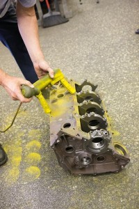 gas-engine-block-undergoing-magnaflux-inspection